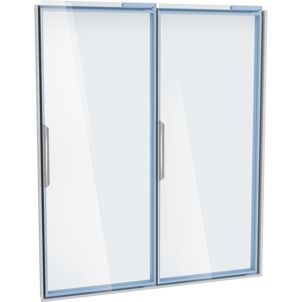 PANORAMA SLIM Cisaplast glass doors refrigeration refrigeration supermarkets GDO