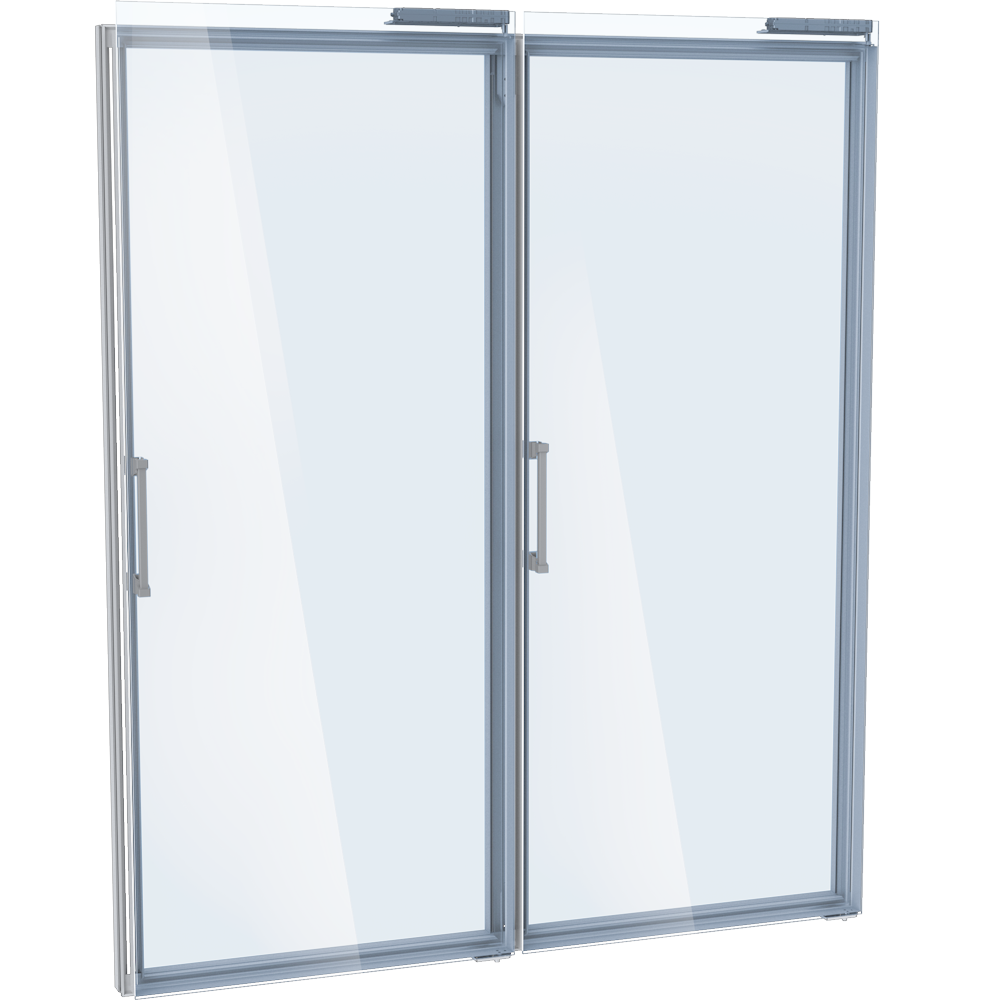 PANORAMA STD Cisaplast glass doors refrigeration refrigeration supermarkets GDO